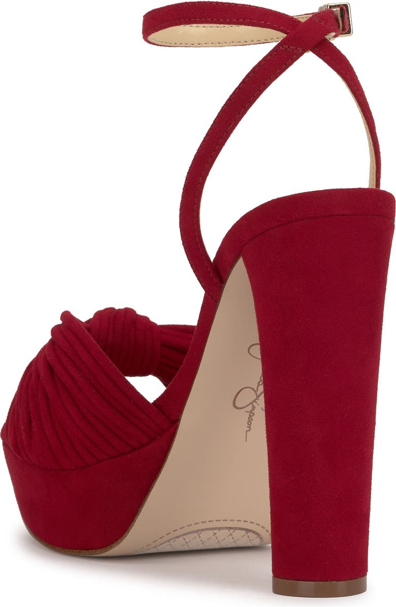 Jessica Simpson Immie Platform Sandal, Alternate, color, Chili Pepper