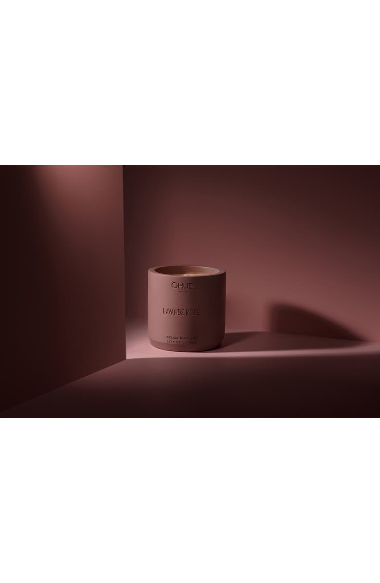 Qhue Lavande Rose Candle, Alternate, color,