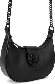 Kurt Geiger London Small Chelsea Leather Hobo Crossbody Bag