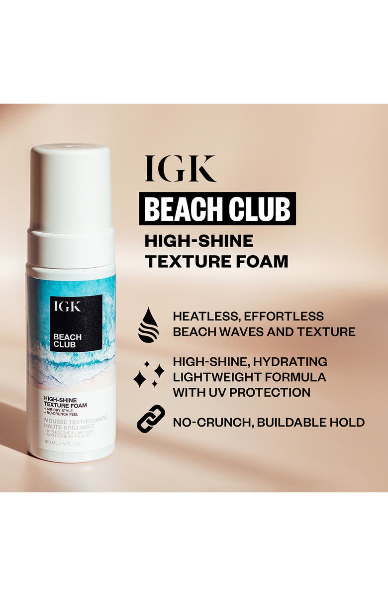 IGK Beach Club High Shine Texture Foam, Alternate, color,