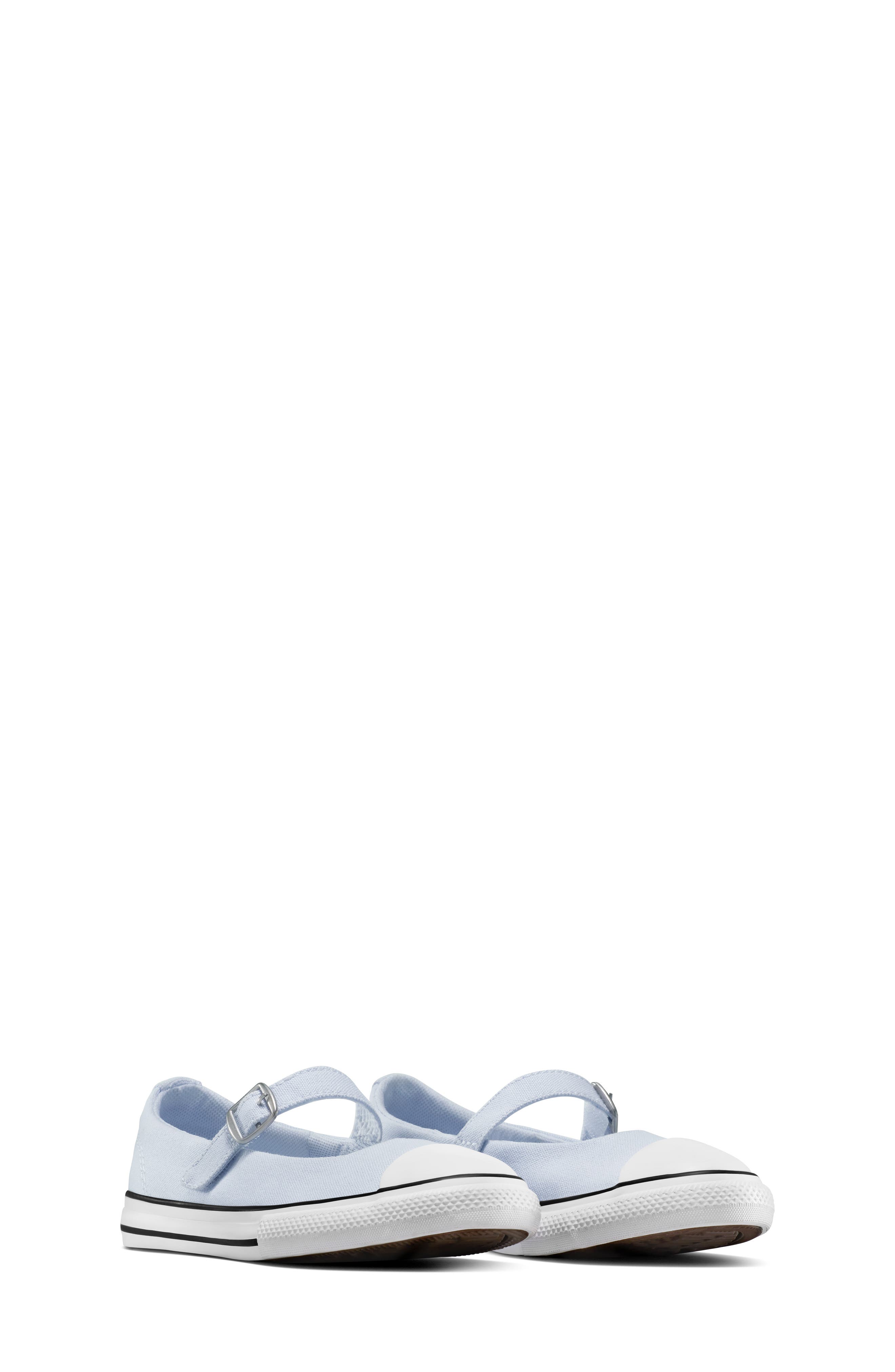 Converse Kids' Chuck Taylor<sup>®</sup> All Star<sup>®</sup> Dainty Mary Jane Sneaker, Alternate, color, Blueberry Ice/ White/ Black