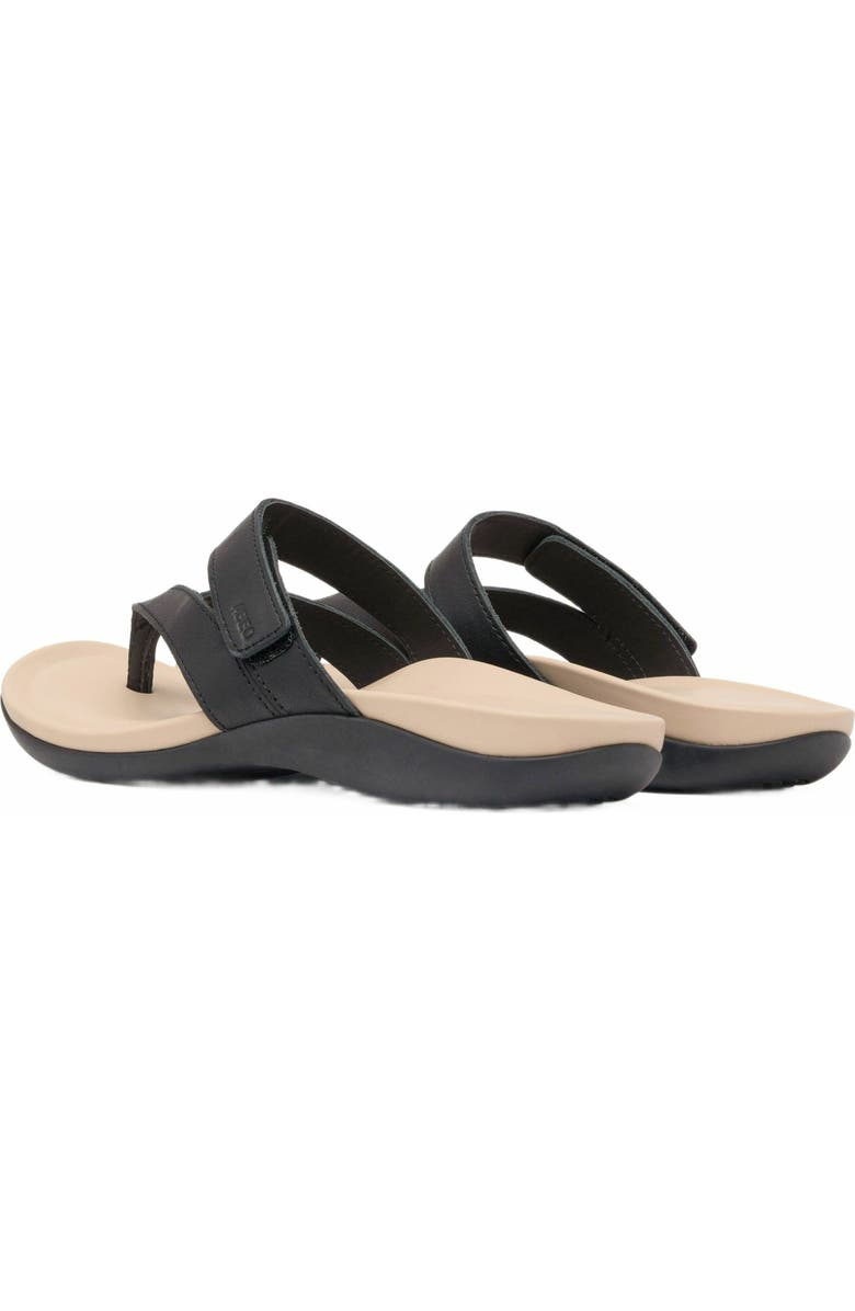 ABEO Oasis Thong Sandal, Alternate, color, Black Majestic - Metatarsal