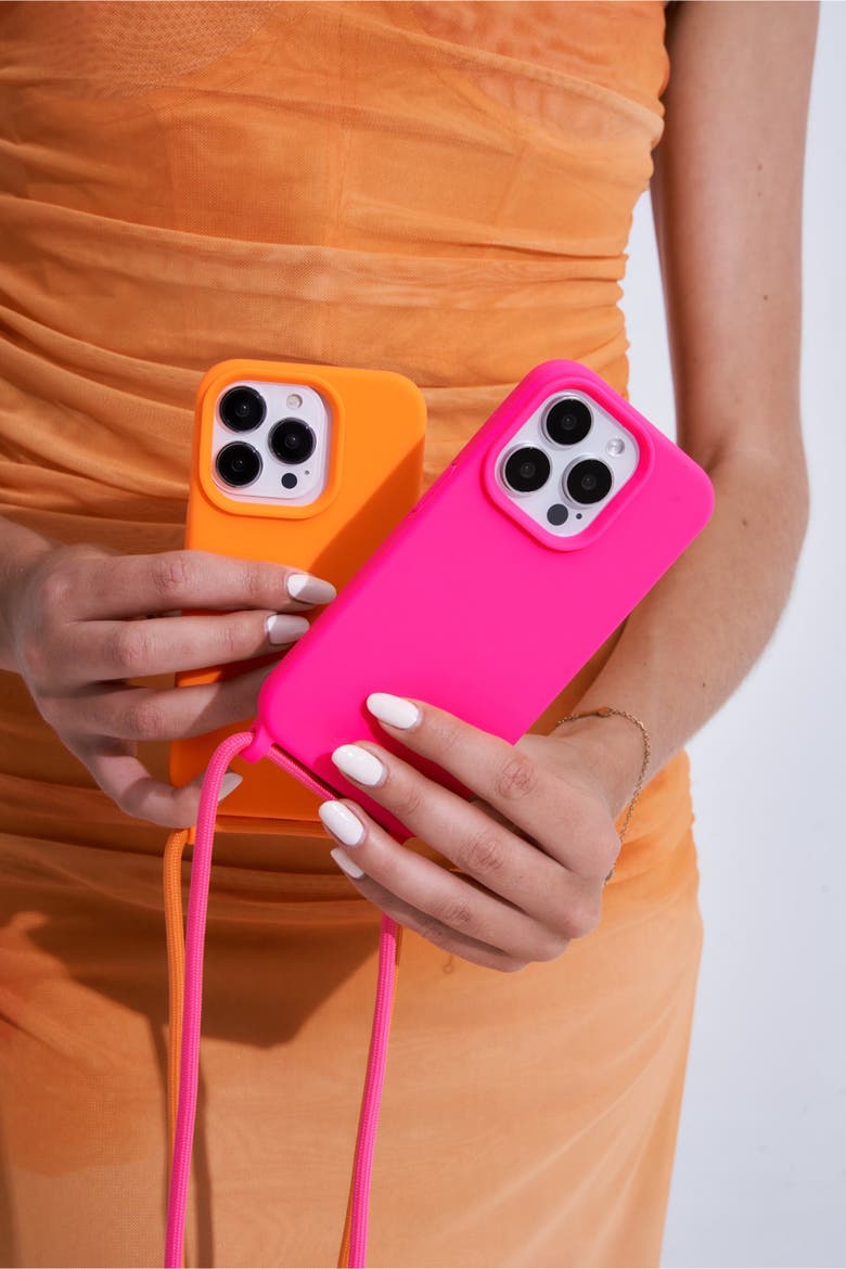 Cairo Phone Strap Set - iPhone 17 Air/Pro/Max, Alternate, color, Pink - iPhone 17 Pro