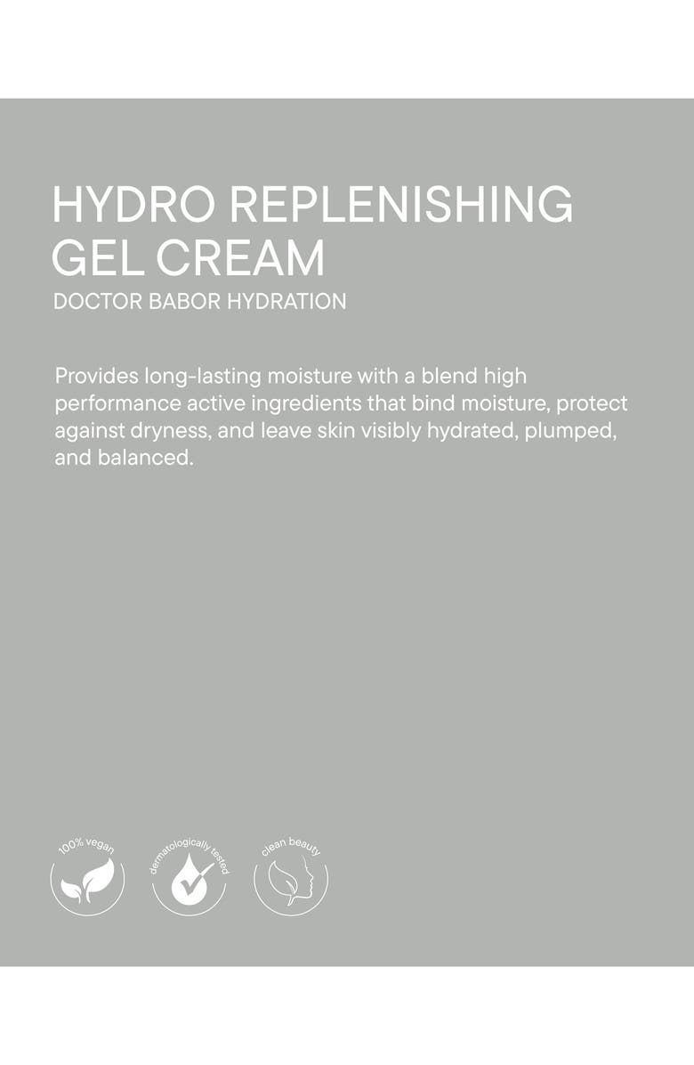 BABOR Hydro Replenishing Gel Cream, Alternate, color, 