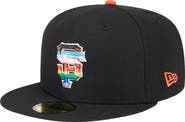 New Era Men's New Era Black San Francisco Giants 2024 Pride On Field 59FIFTY Fitted Hat