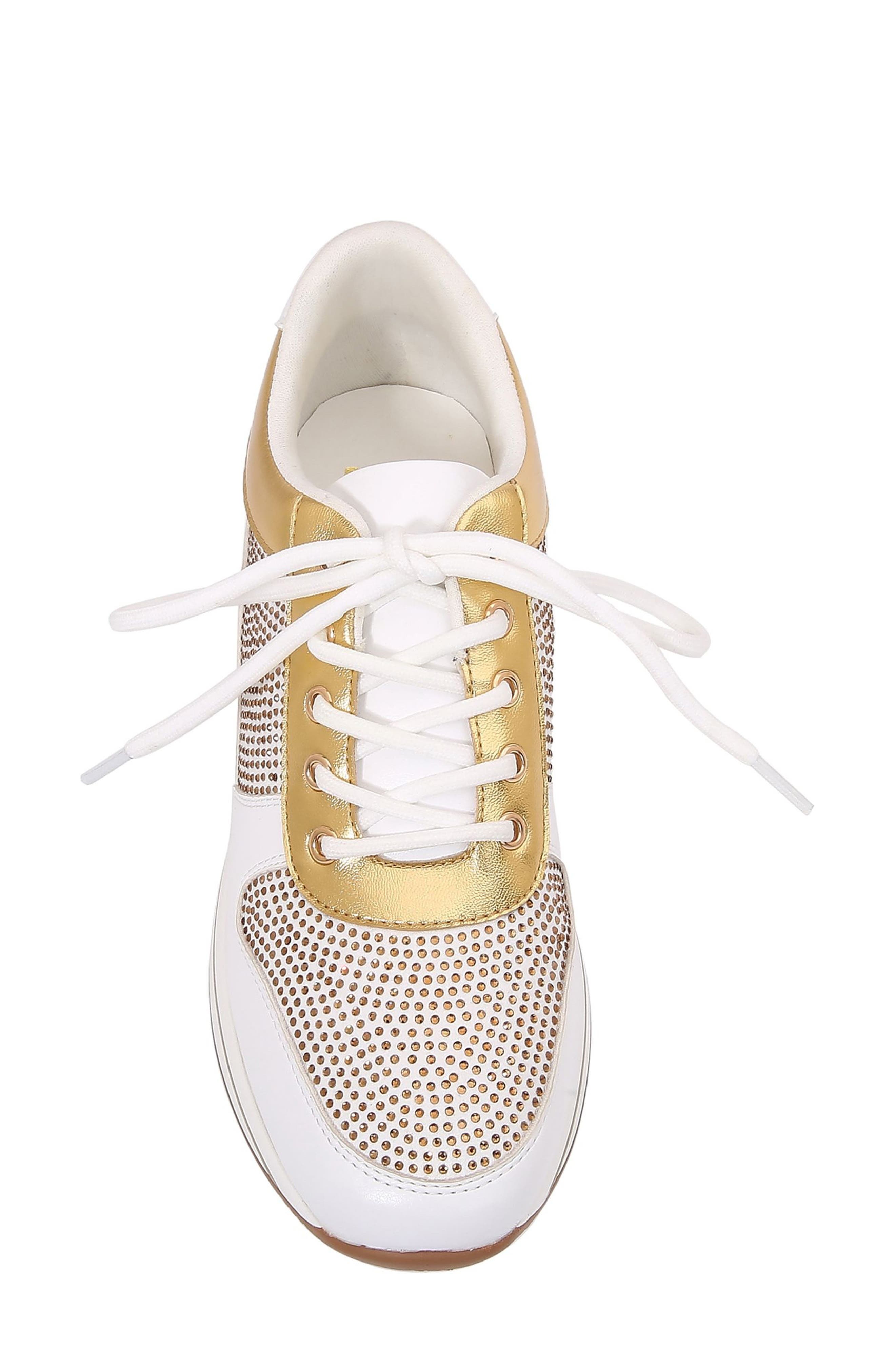 Dallas Platform Sneaker, Alternate, color, WHITE