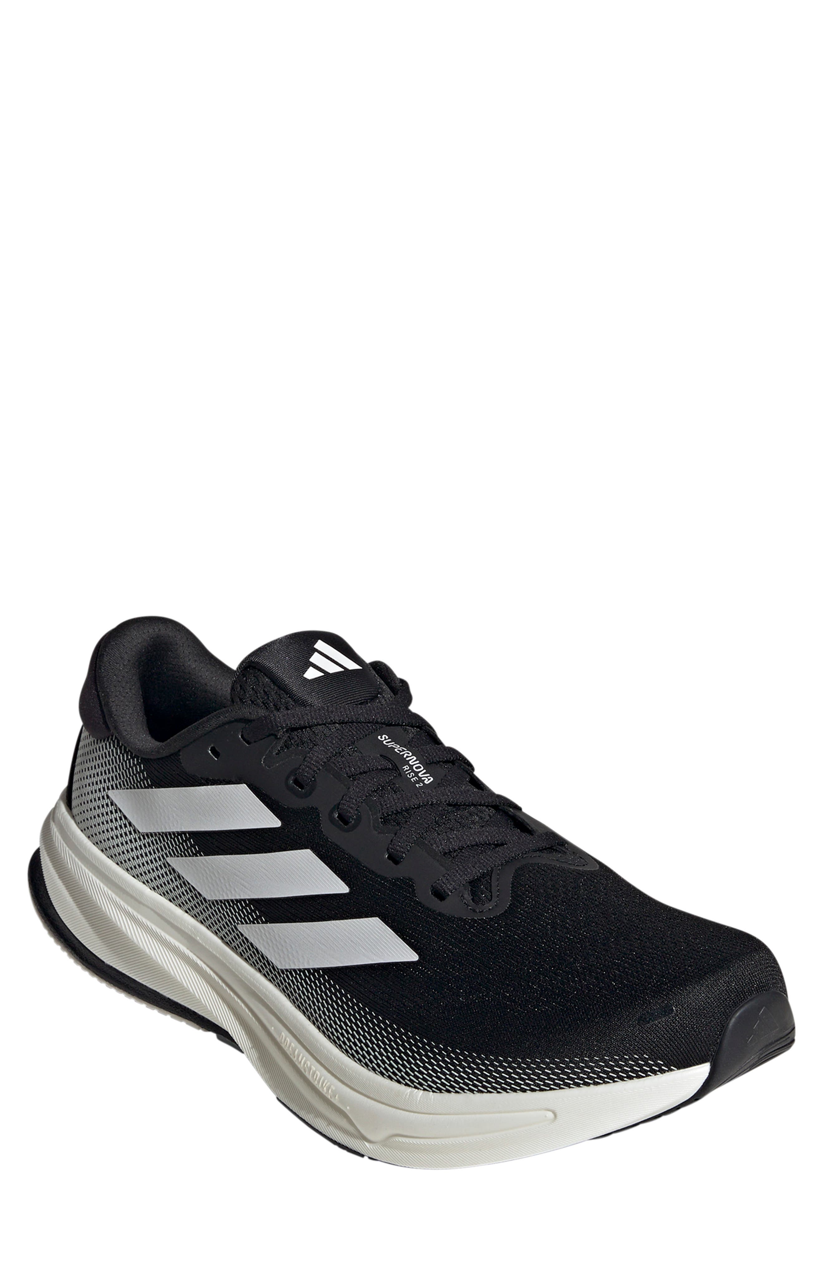 adidas Supernova Rise 2 Running Shoe, Main, color, Black/ Metallic/ Crystal White