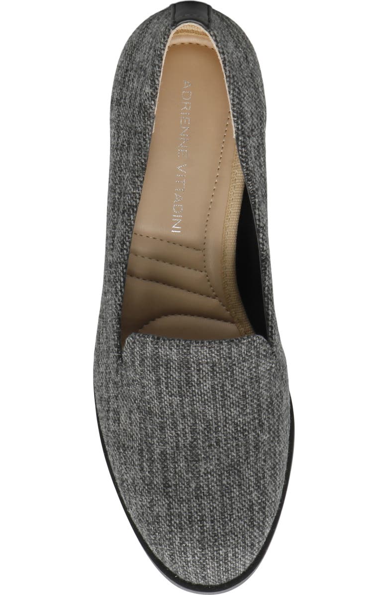 Adrienne Vittadini Script Loafer Pump, Alternate, color,