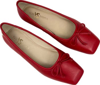Cara Square Toe Ballet Flat
