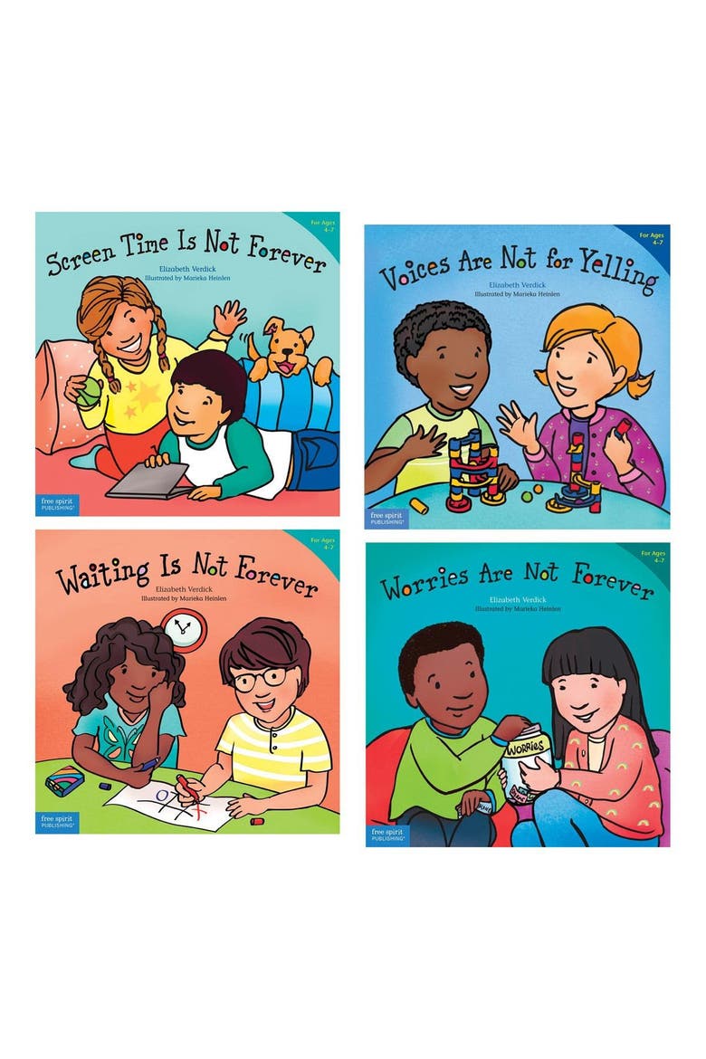 Best Behavior Books - Set of 4, Main, color, Multicolored