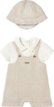Mayoral Romper & Hat Set