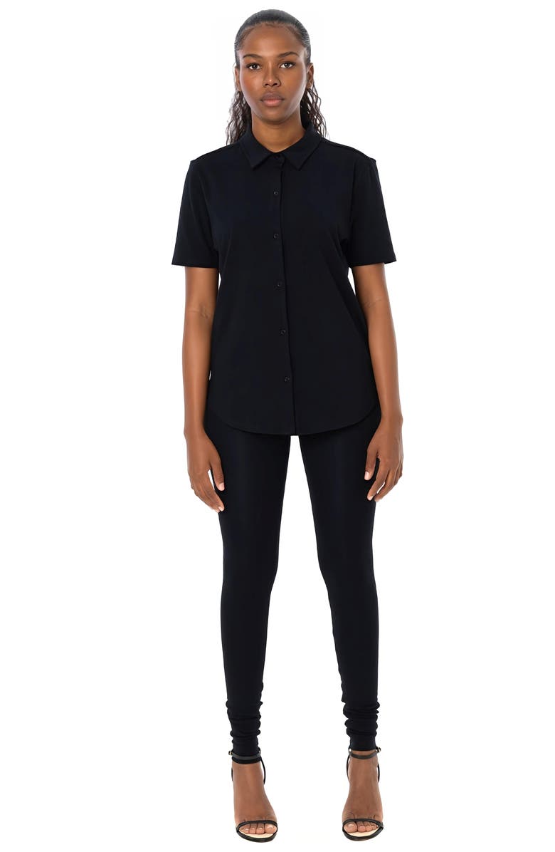 Dai Moda Banded Ankle Leggings, Alternate, color, 