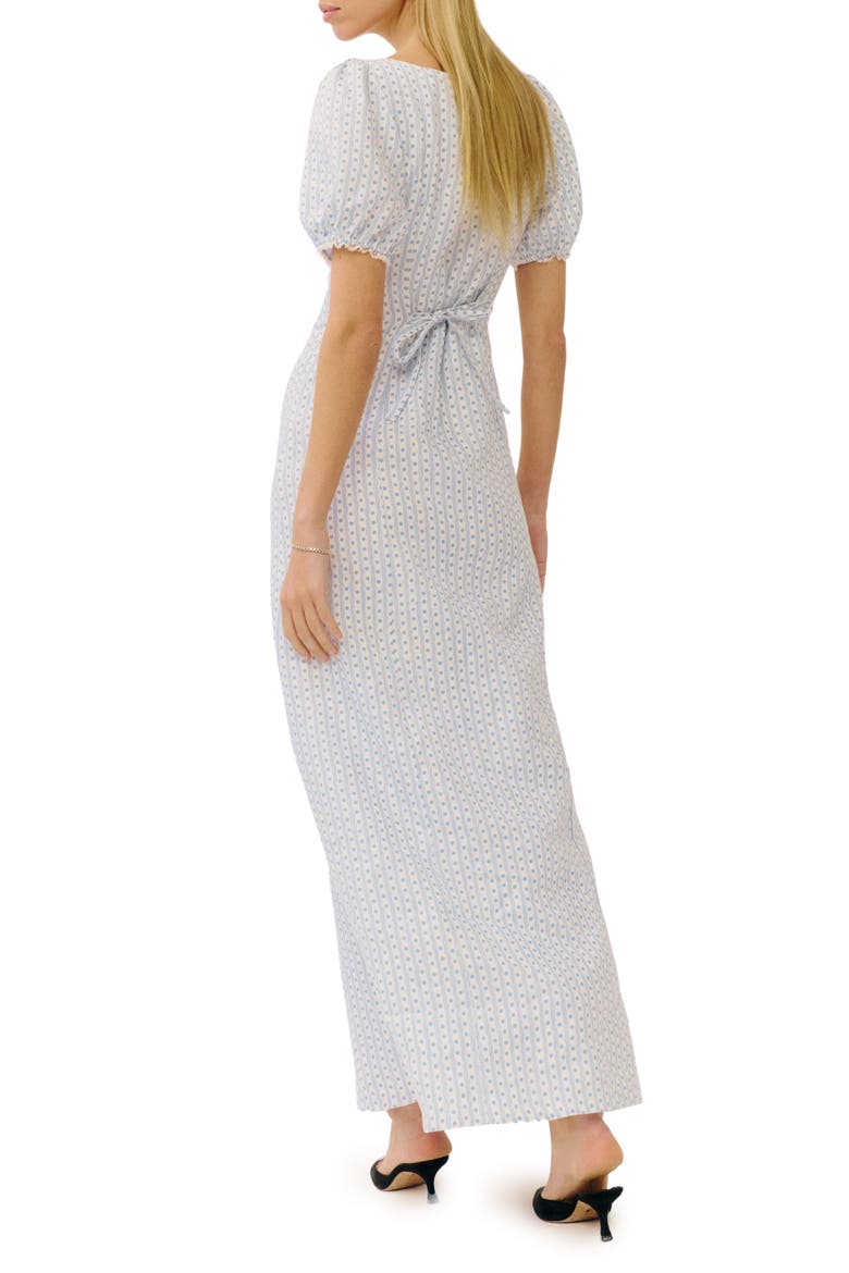 Cherise Linen Maxi Dress, Alternate, color, CINDY