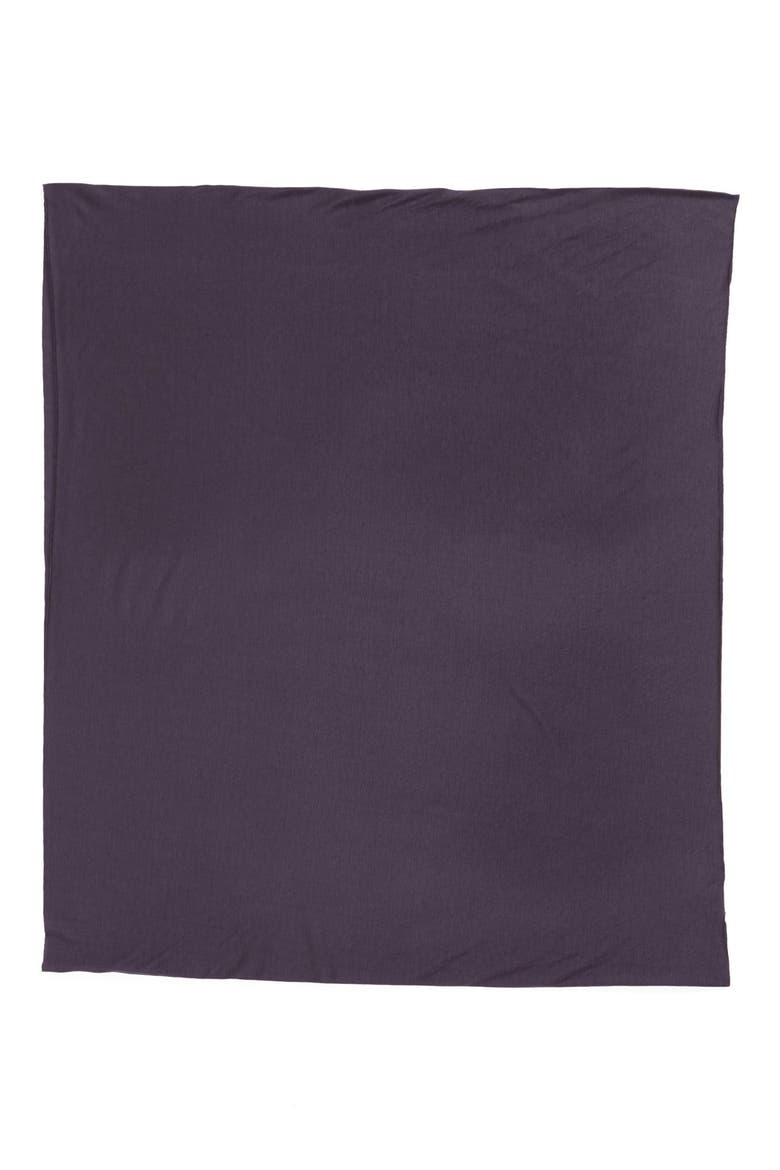 'Two Timer' Jersey Infinity Scarf, Alternate, color, STEEL GREY