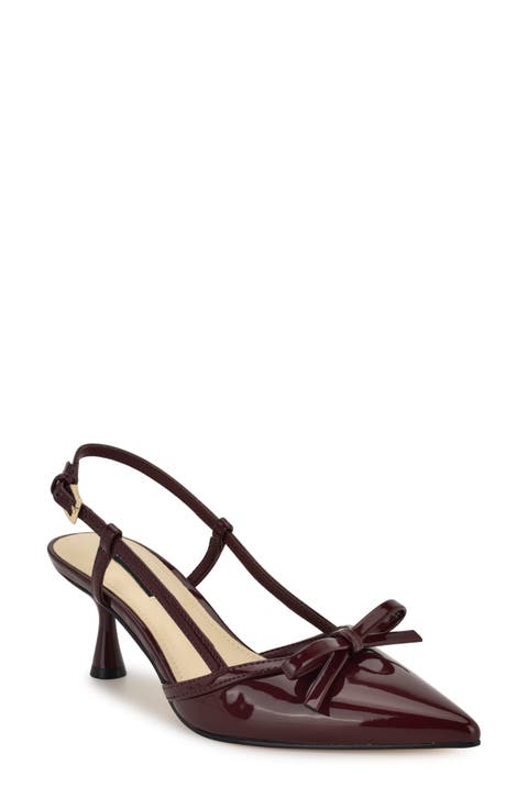 Reega Slingback Pointed Toe Pump (Women)