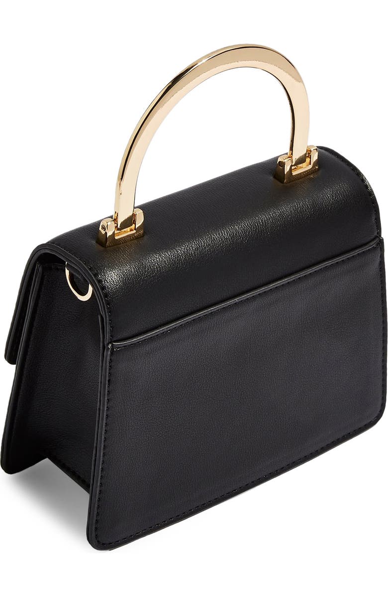 Topshop Champagne Shoulder Bag, Alternate, color,