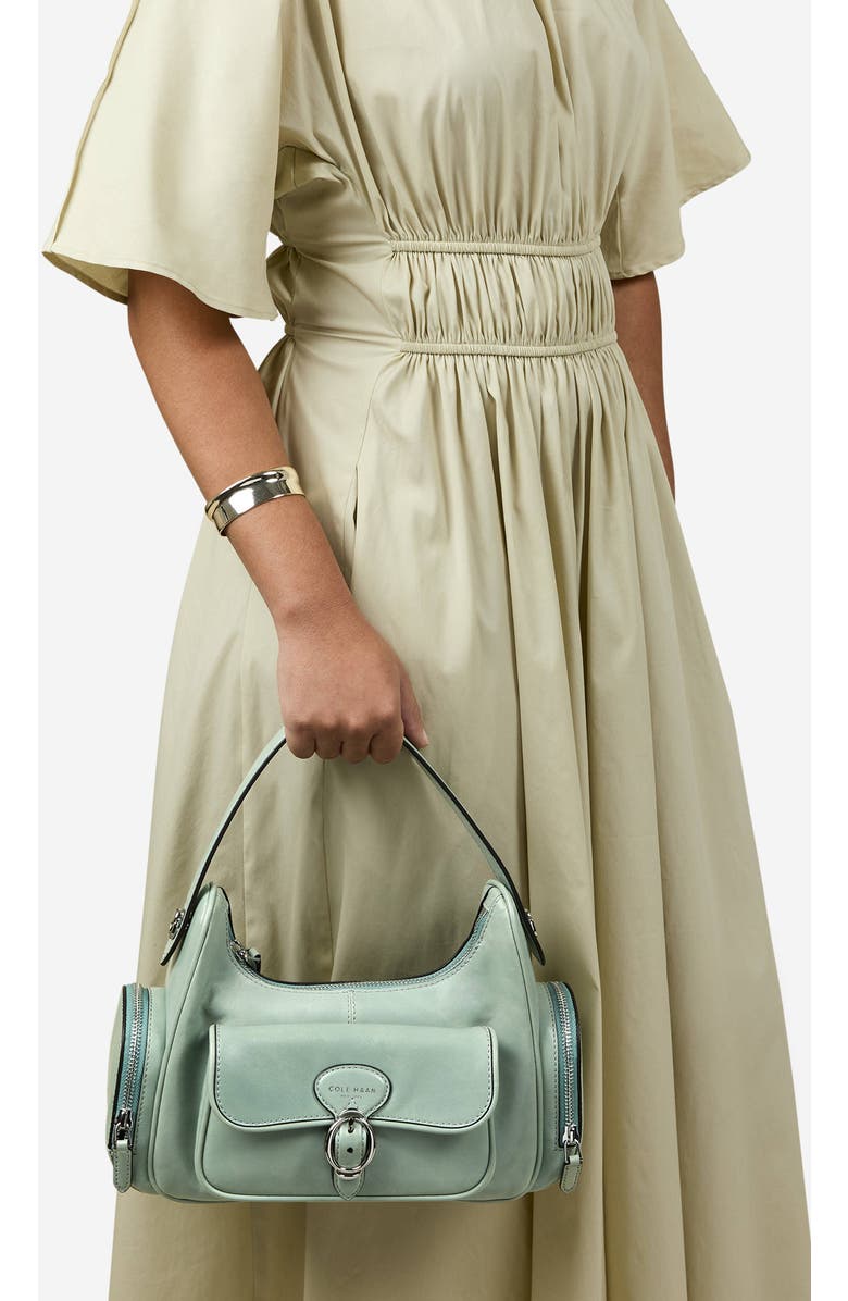 Cole Haan Alexandria Shoulder Bag, Alternate, color, Lily Pad