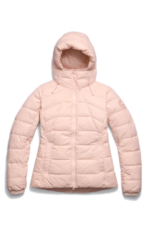 Canada Goose Abbott Hooded 625 Fill Power Down Jacket In Pink