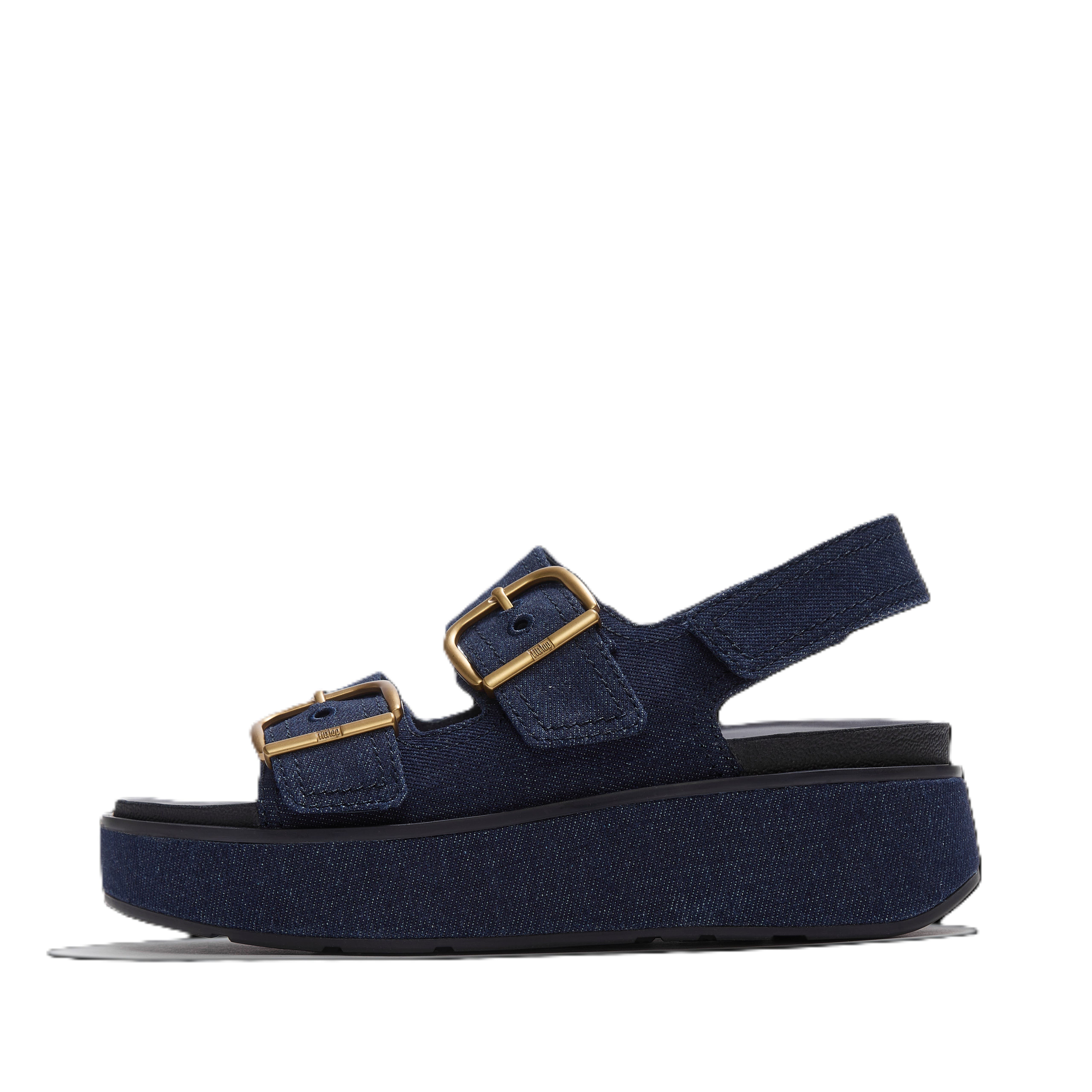 FitFlop Gen FF Max Buckle Denim, Alternate, color, Dark Denim