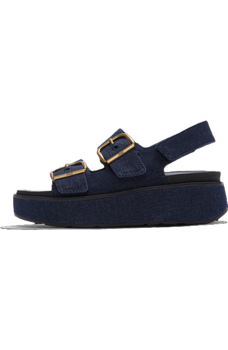 FitFlop Gen FF Max Buckle Denim, Alternate, color, Dark Denim