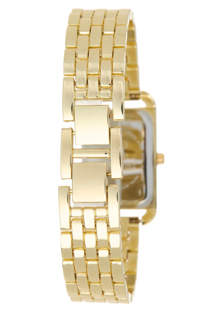 True Religion Crystal Logo Bracelet Watch, 25mm, Alternate, color, Gold