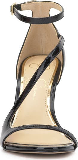 [SALE!!] ★Jessica Simpson Qamille★ サンダル Jessica Simpson Qamille Satin Asymmetrical Strap Dress