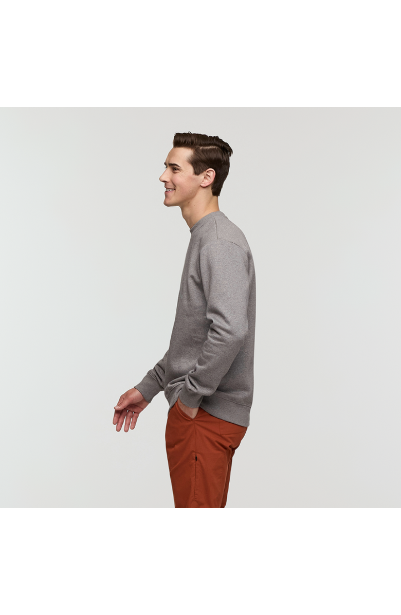 Cotopaxi Do Good Crew Sweatshirt - Men's, Alternate, color, Heather Grey