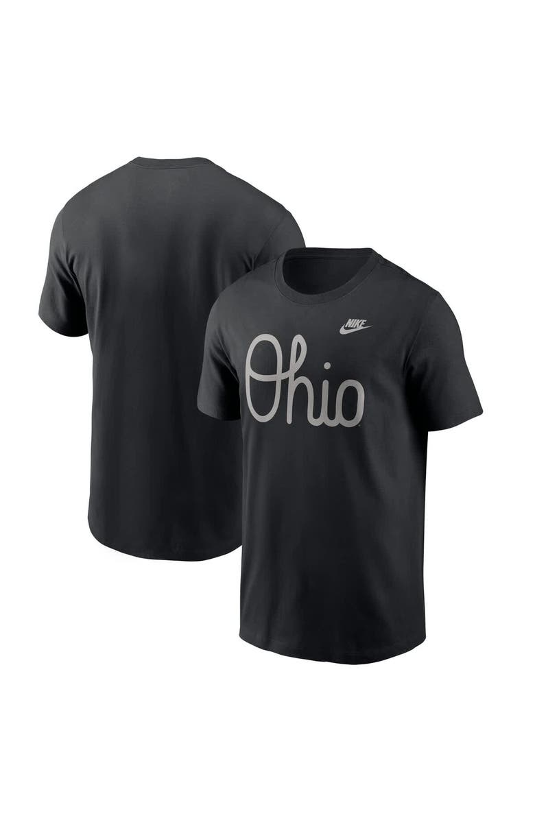 Nike Men's Nike Black Ohio State Buckeyes Vintage Script T-Shirt, Main, color,