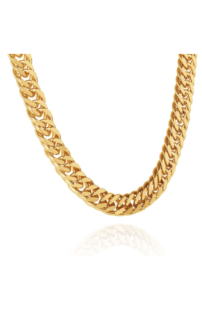 Jessica Simpson Chunky Statement Gold Chain Necklace, Alternate, color, Gold