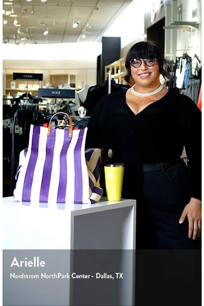 Stripe Beach Tote video