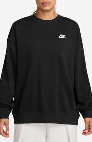 Nike Club Fleece Loose Fit Crewneck Sweatshirt