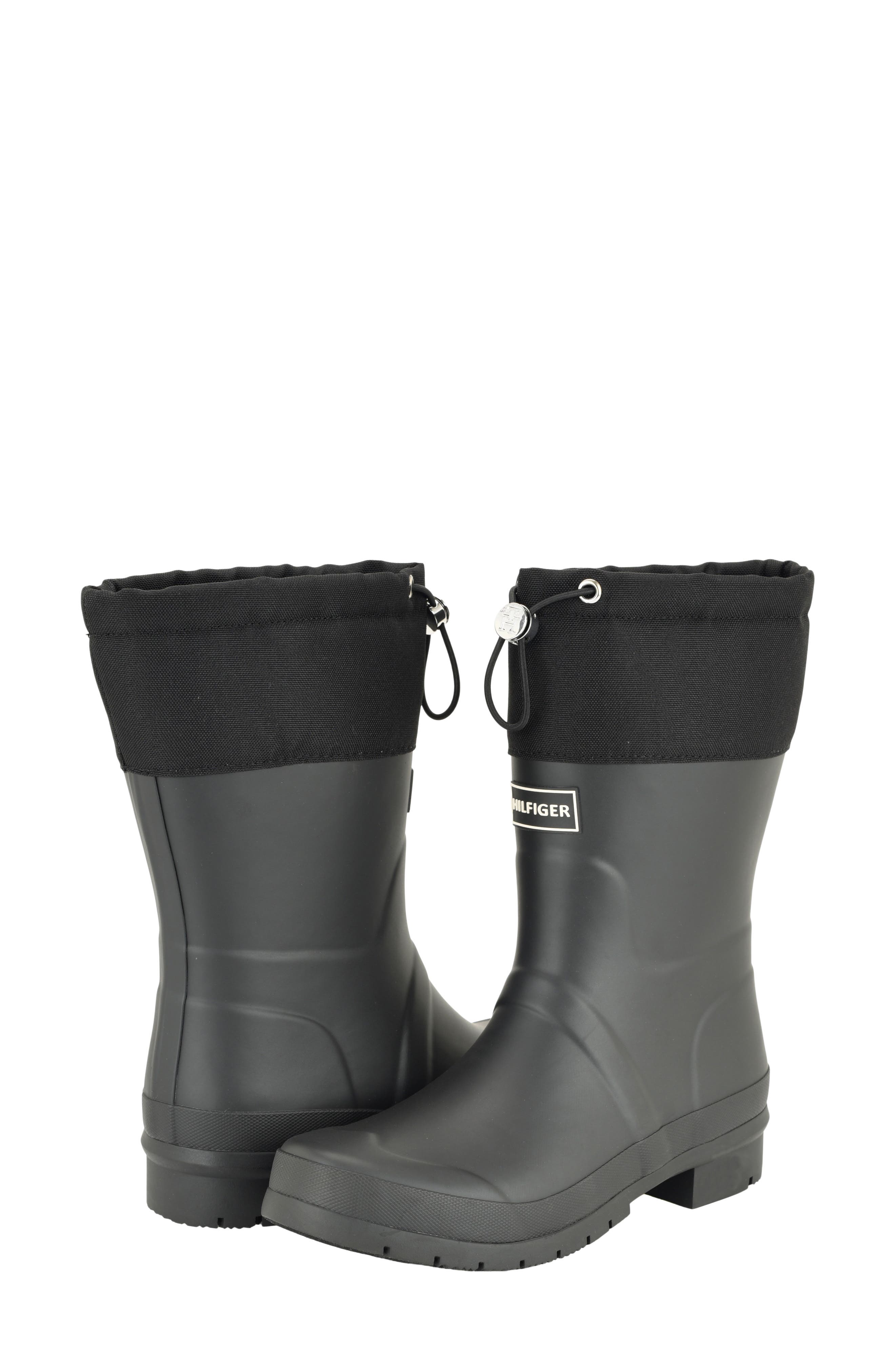 Dryzzle Rain Boot, Alternate, color, BLACK
