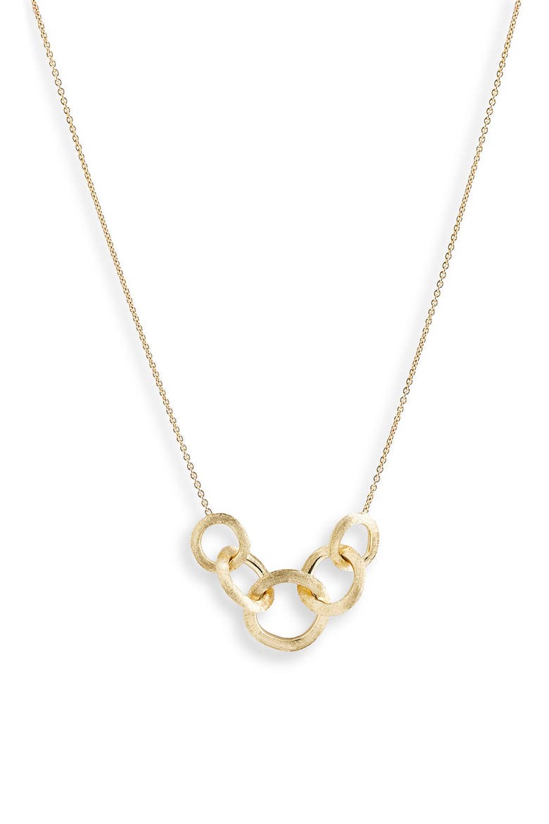 'Jaipur' Link Necklace, Main, color, YELLOW GOLD