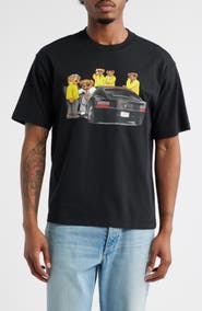 MARKET High Security Bear Cotton Graphic T-Shirt
