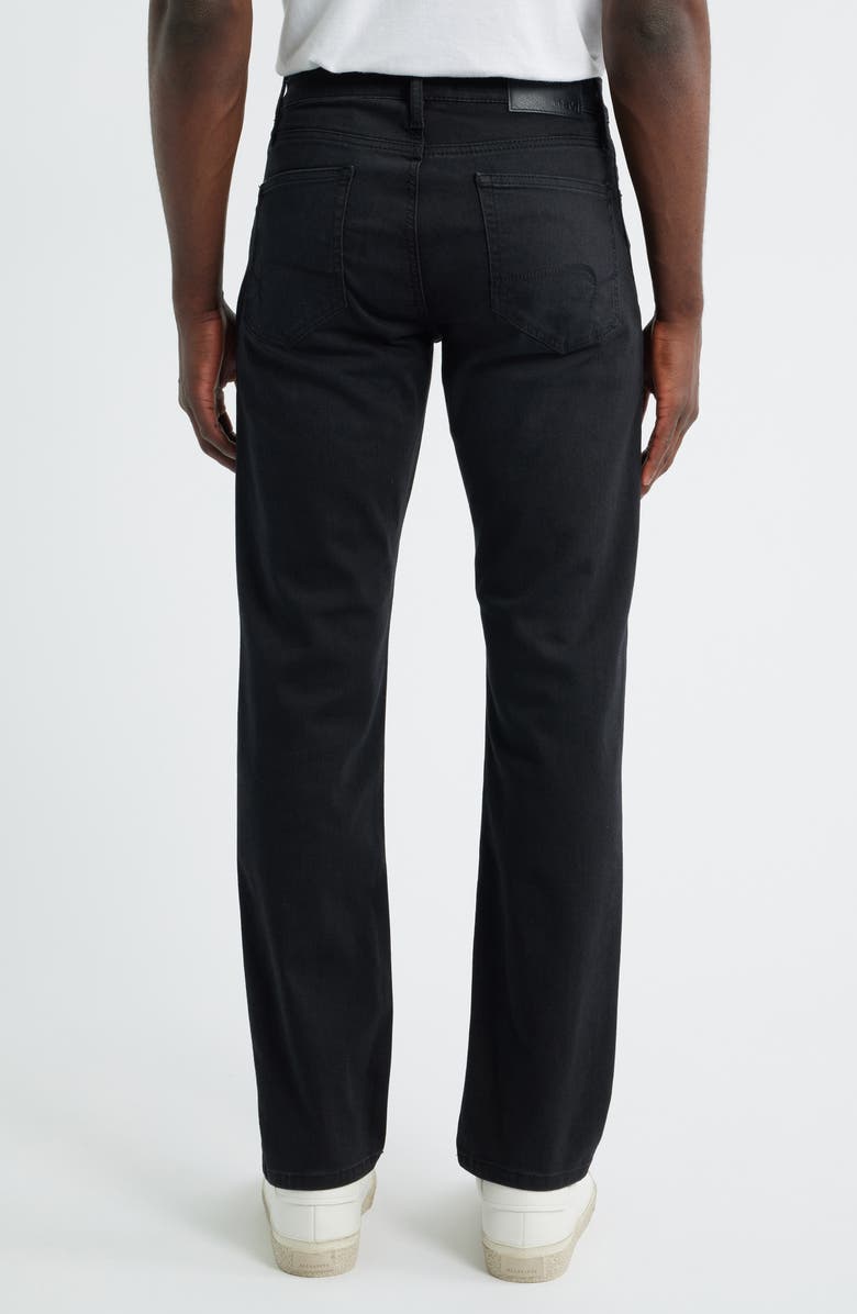 Mavi Jeans Zach Straight Leg Stretch Jeans, Alternate, color, Dark Smoke Supermove