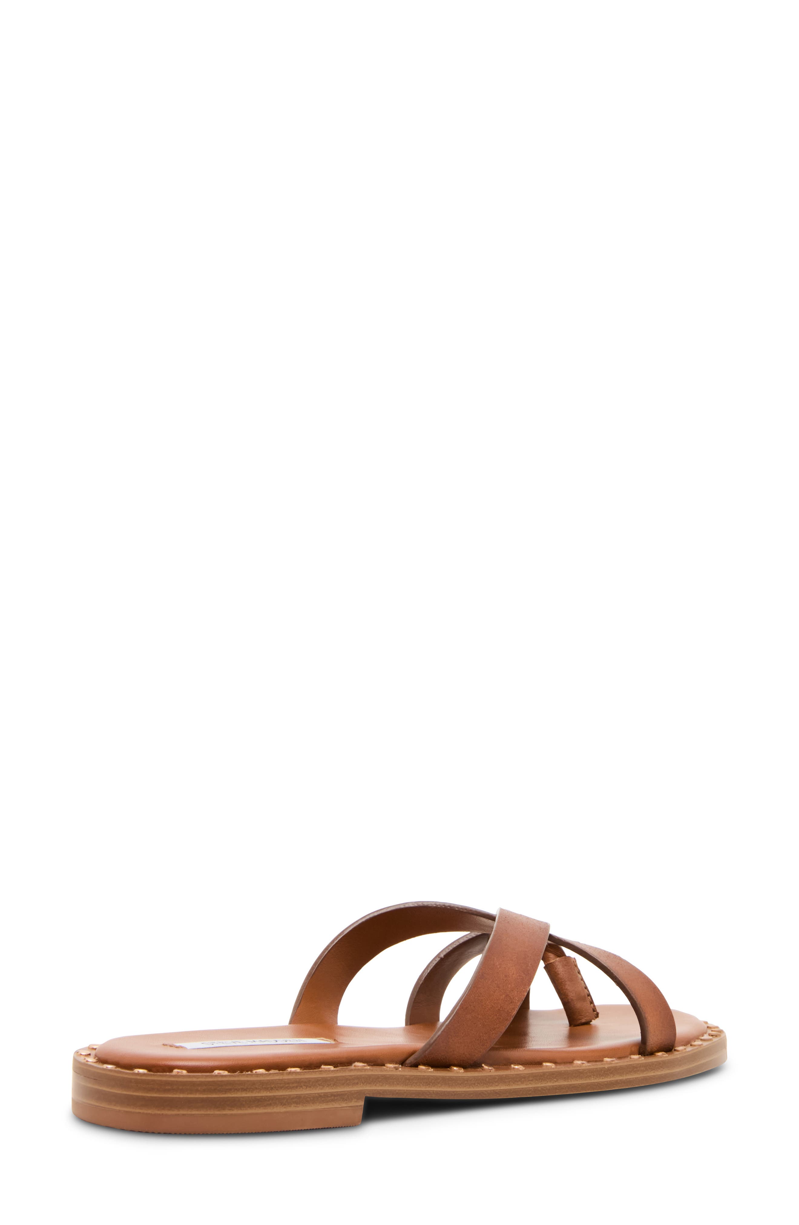 Brutus Slide Sandal, Alternate, color, TAN LEATHER