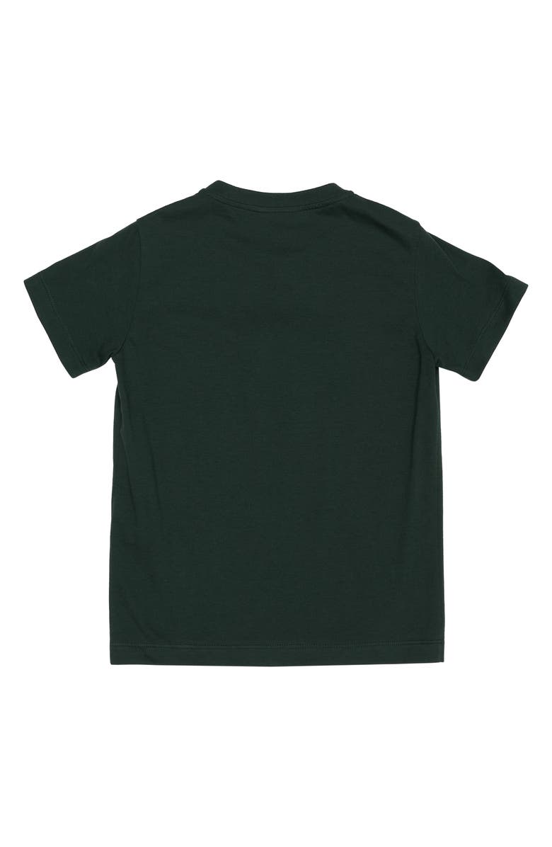 Fendi Kids' Logo Appliqué T-Shirt, Alternate, color, 