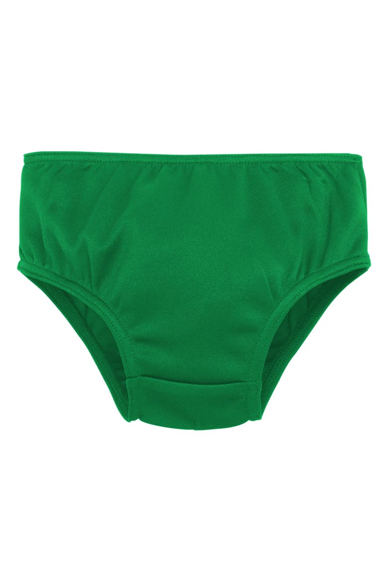 Girls Toddler Green Oregon Ducks Cheer Captain Dress with Bloomers, Alternate, color, Green