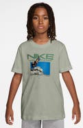 Nike Kids' Sportswear Global Sportswear Cotton Graphic T-Shirt