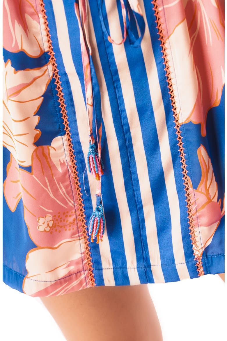 Magnolia Mirage Enjoyable Cover-Up Dress, Alternate, color, BRIGHT BLUE