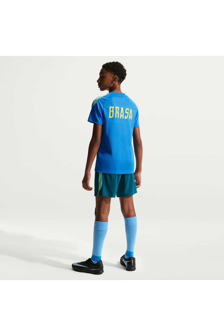 Youth Nike Blue Brazil National Team 2026 Strike Dri-FIT Top, Alternate, color, Blue