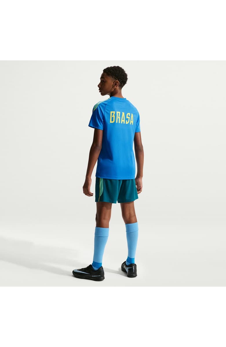 Nike Youth Nike Blue Brazil National Team 2026 Strike Dri-FIT Top, Alternate, color, Blue