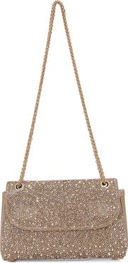 BERNESS Rhinestone Pavé Crossbody Bag