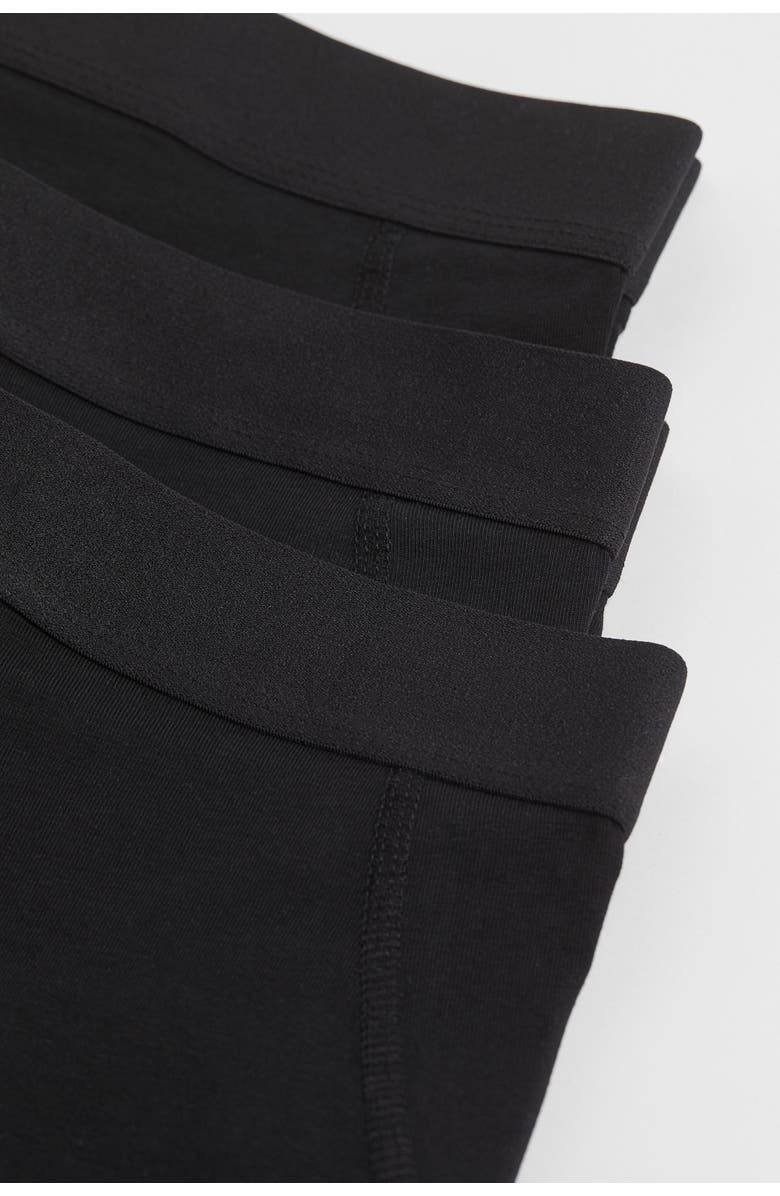 H&M 10-pack Mid Trunks With Lycra<sup>®</sup>, Alternate, color, Black