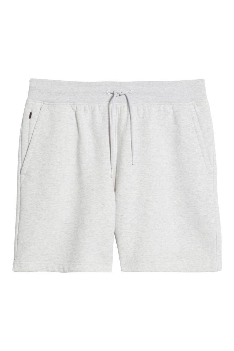Vital Fleece Performance Shorts, Alternate, color, GREY FOG HEATHER