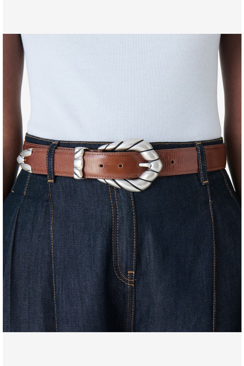 Embella Belt, Alternate, color, Cognac