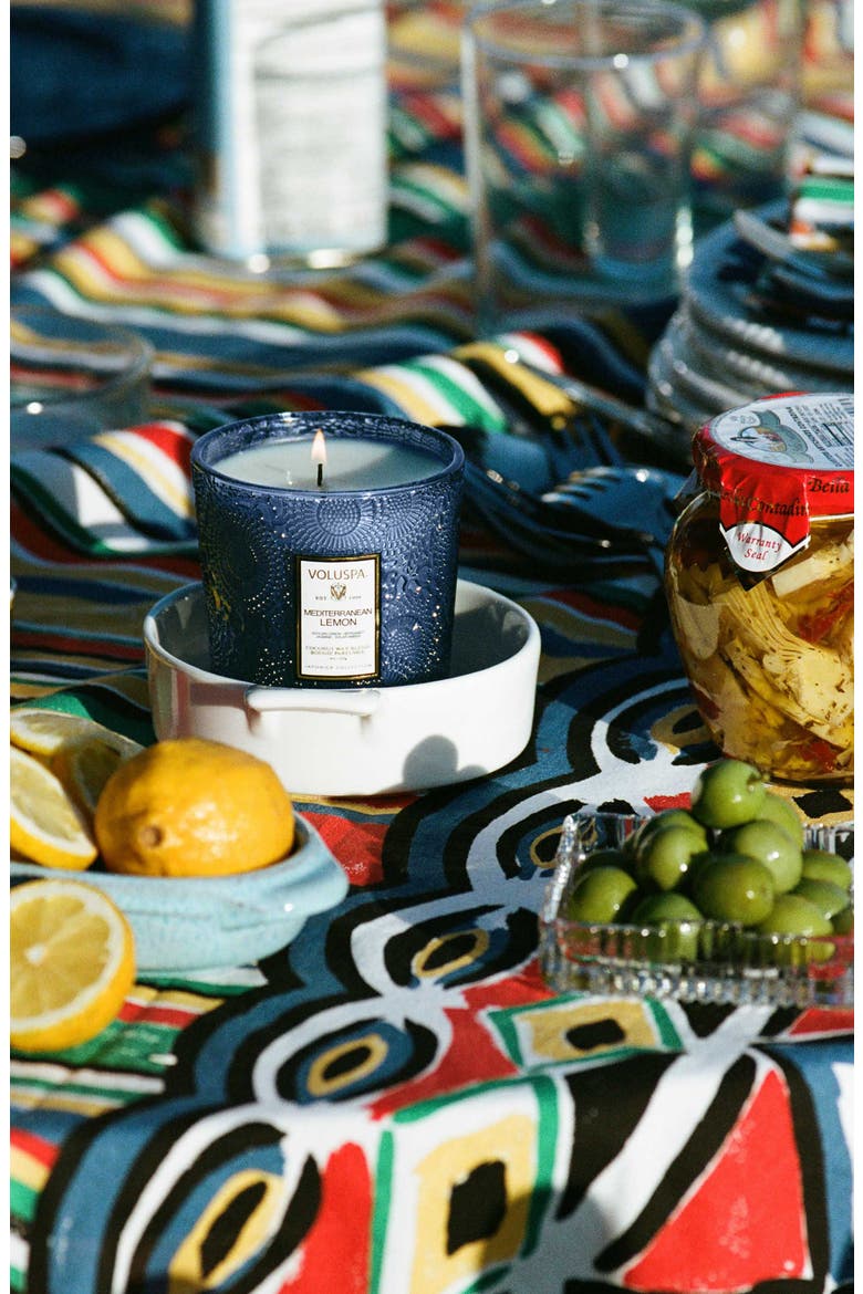 Mediterranean Lemon Classic Candle, Alternate, color, MEDITERRANEAN LEMON