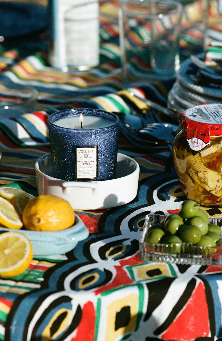 Voluspa Mediterranean Lemon Classic Candle, Alternate, color, Mediterranean Lemon