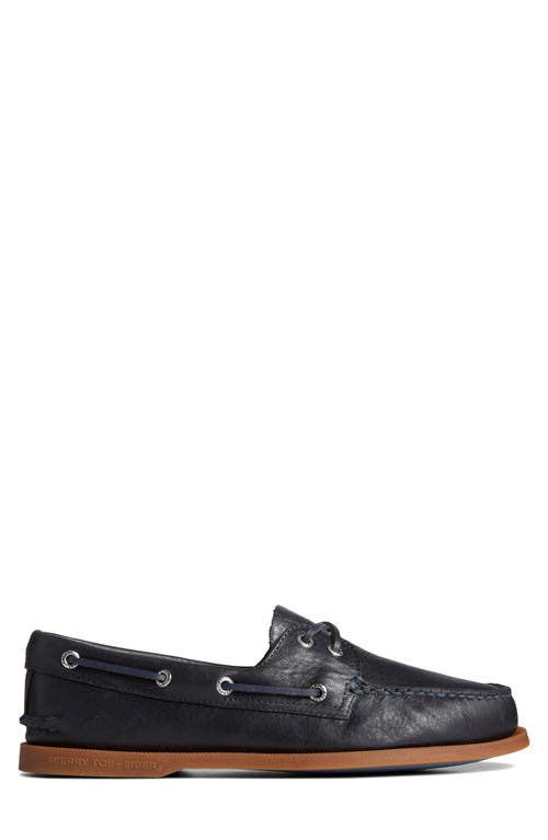 Sperry Authentic Original 2-eye Boat Shoe In Navy