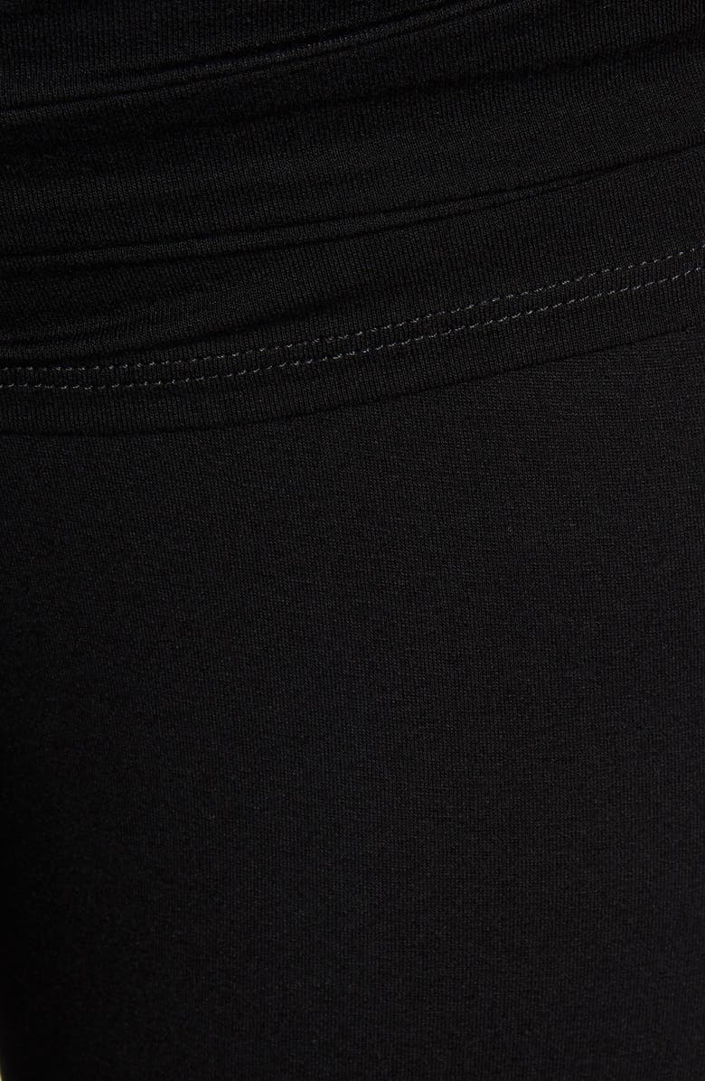 Maternal America Flare Leg Knit Maternity Pants, Alternate, color, Black